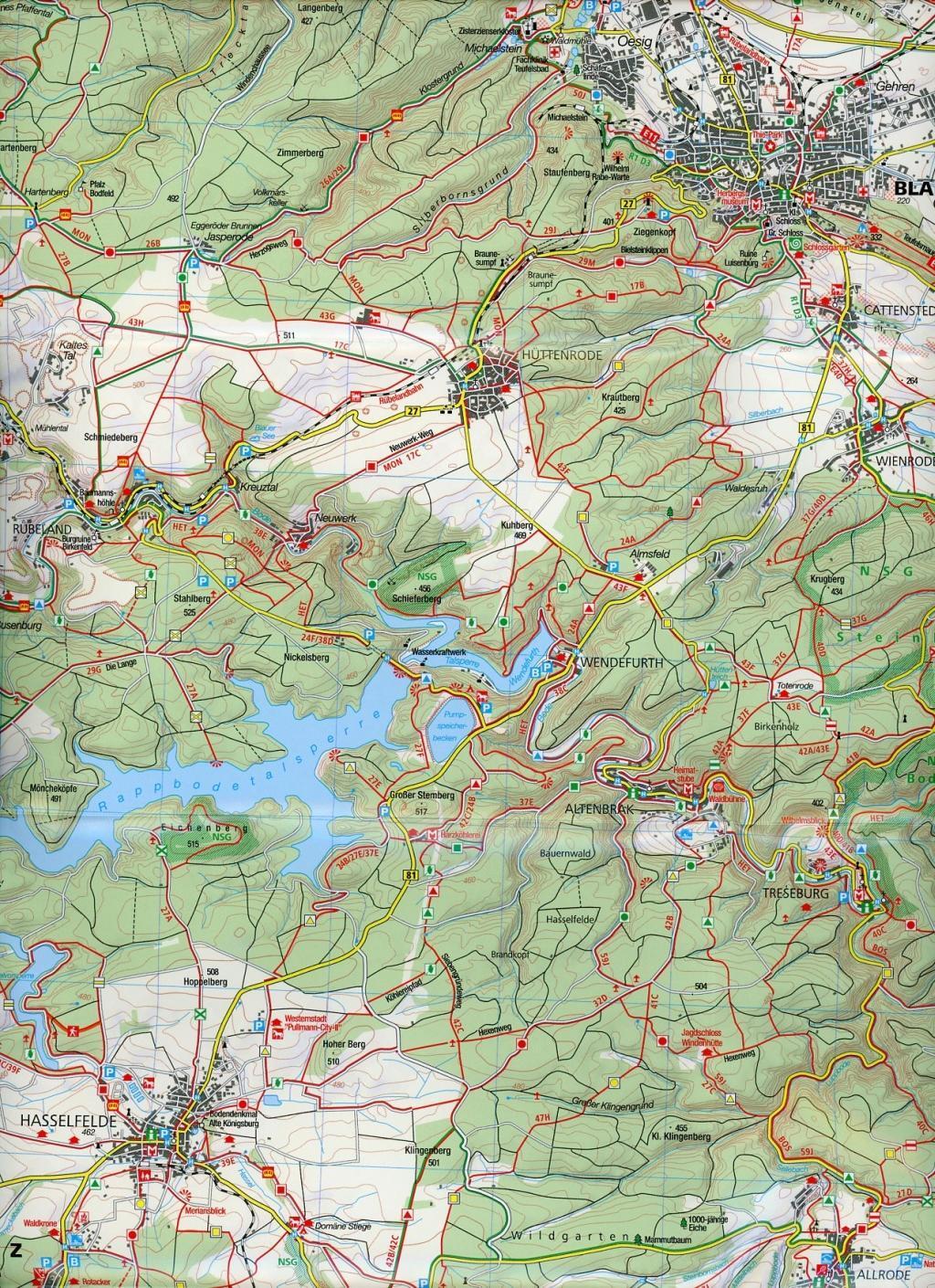 Bild: 9783850264884 | Mittlerer Harz 1 : 50 000 | (Land-)Karte | Kompass Wanderkarten | 2011