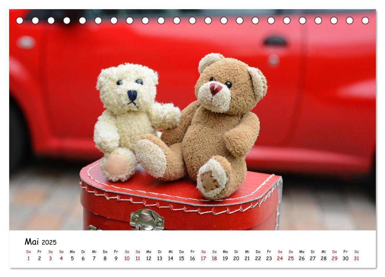 Bild: 9783383964459 | Allerliebste Teddybären (Tischkalender 2025 DIN A5 quer), CALVENDO...