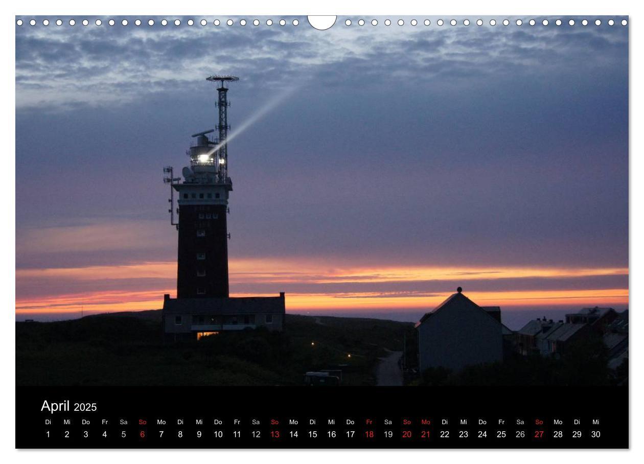 Bild: 9783435806362 | Abend in Helgoland (Wandkalender 2025 DIN A3 quer), CALVENDO...