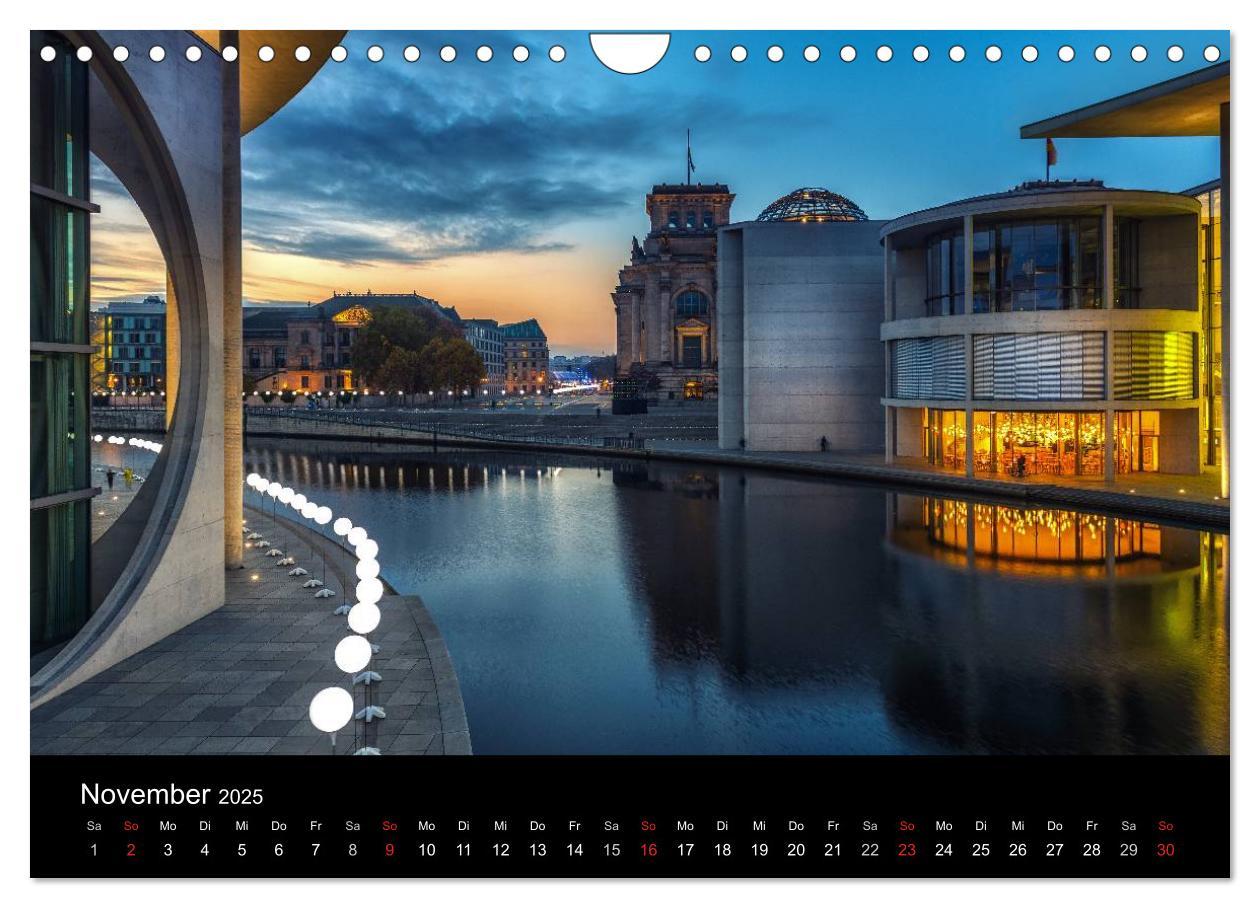 Bild: 9783435636921 | Berlin City bei Nacht (Wandkalender 2025 DIN A4 quer), CALVENDO...