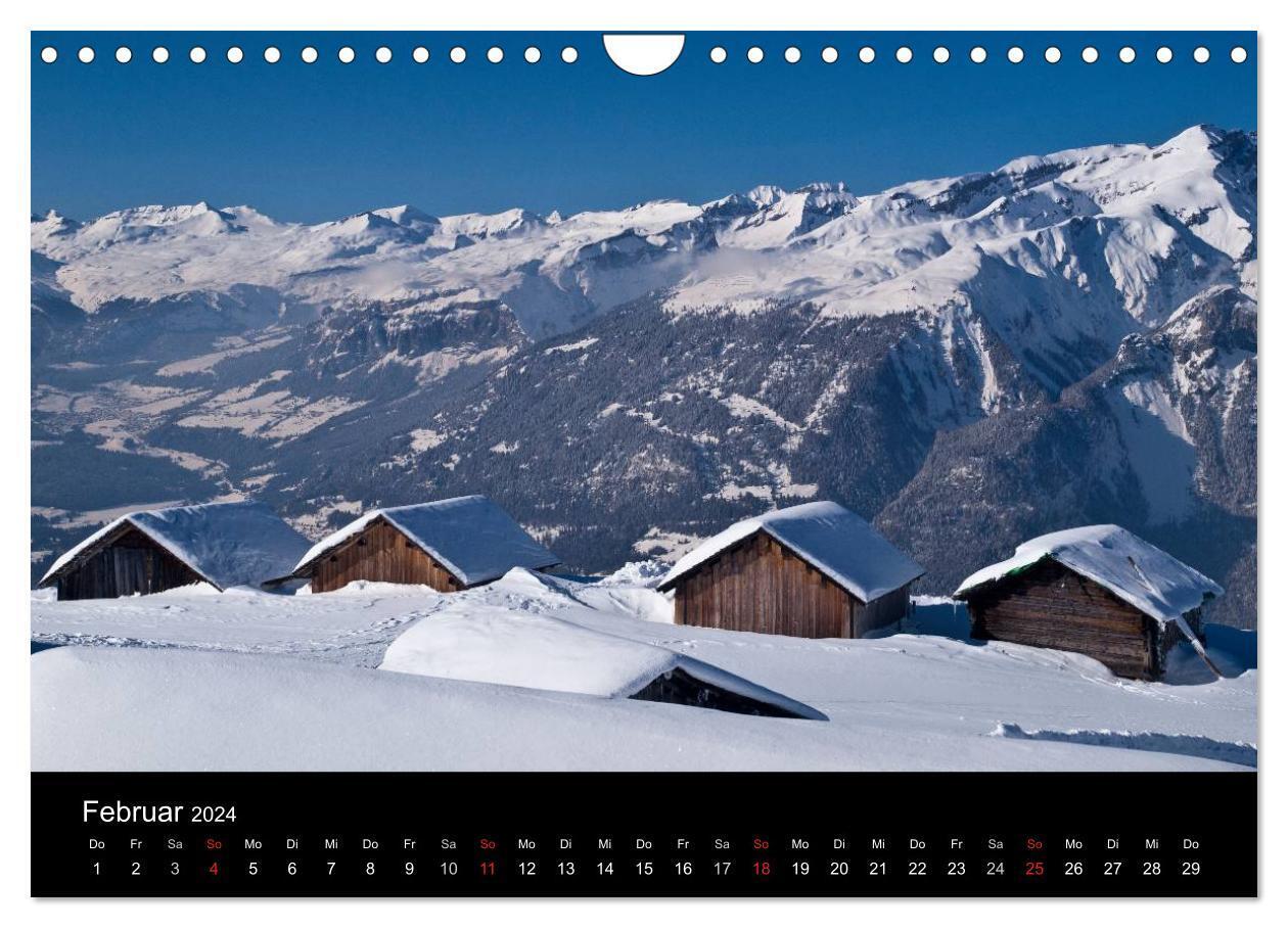 Bild: 9783675965034 | Graubünden - Die schönsten Bilder (Wandkalender 2024 DIN A4 quer),...