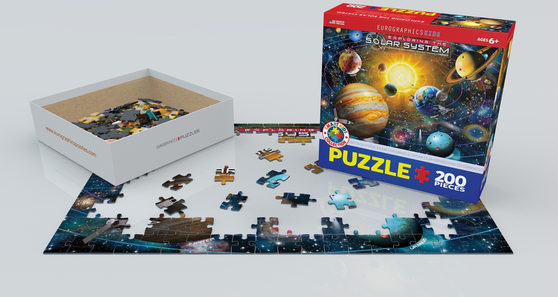 Bild: 628136654869 | Erkundung des Sonnensystems (Puzzle) | Spiel | In Spielebox | 2022