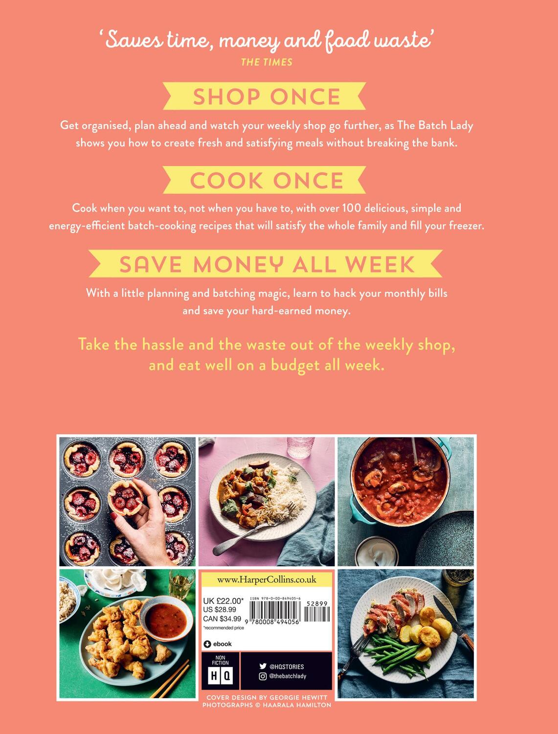 Rückseite: 9780008494056 | The Batch Lady: Cooking on a Budget | Suzanne Mulholland | Buch | 2023