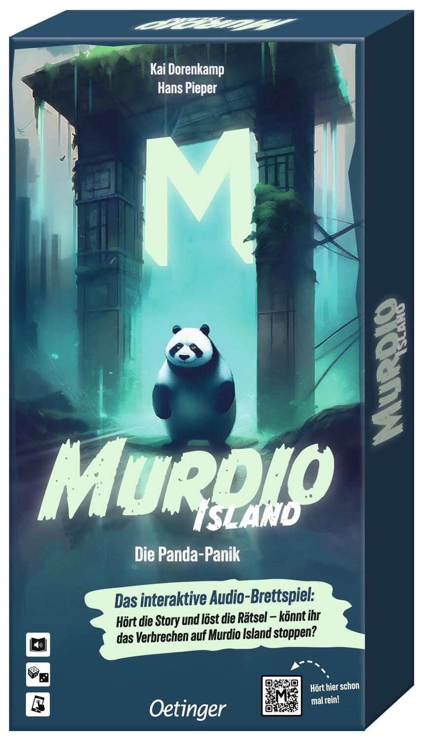 Cover: 4260694141038 | Murdio Island. Die Panda-Panik | Kai Dorenkamp (u. a.) | Spiel | 2024