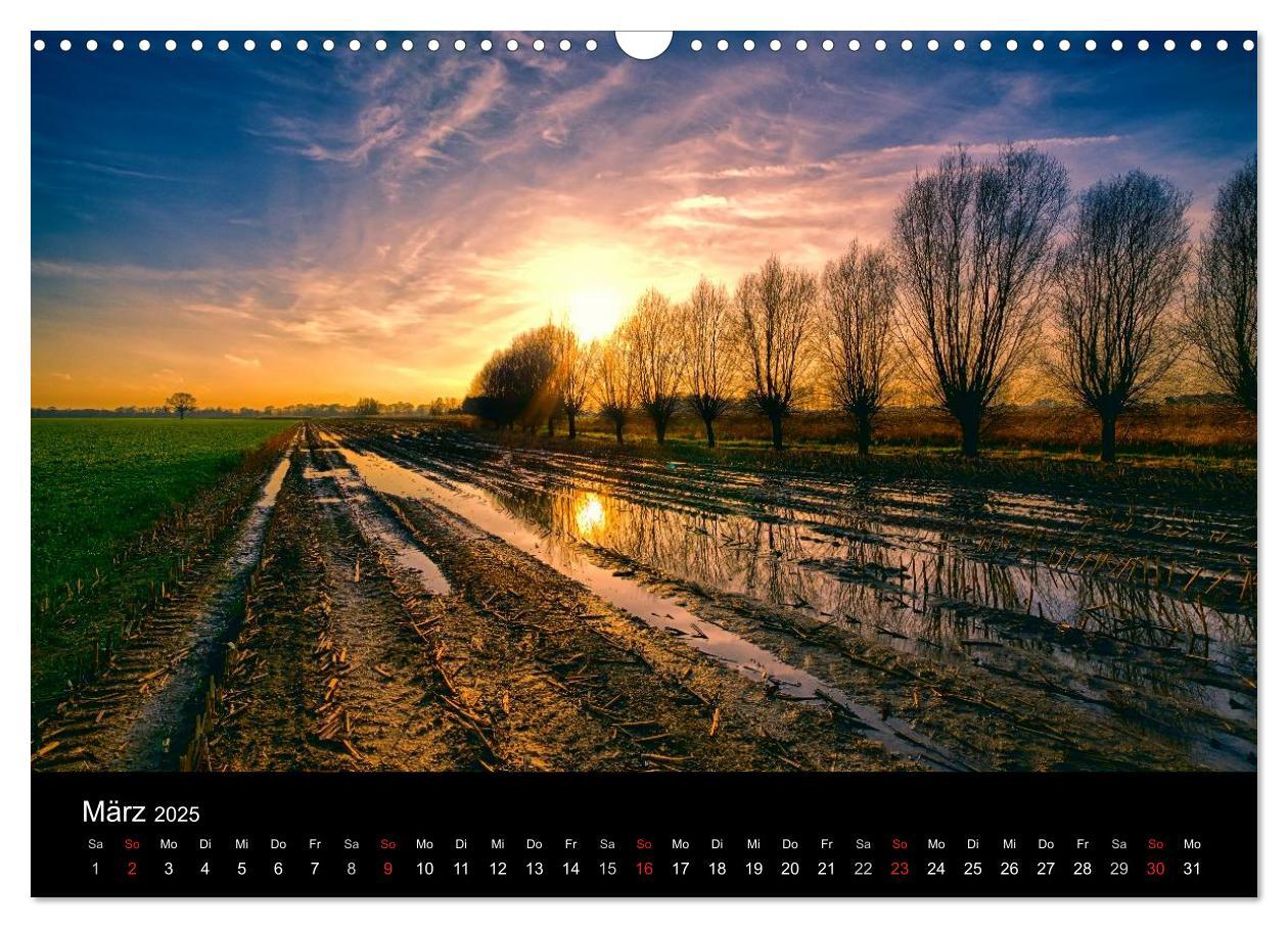 Bild: 9783435702732 | Die Farben des Niederrheins (Wandkalender 2025 DIN A3 quer),...