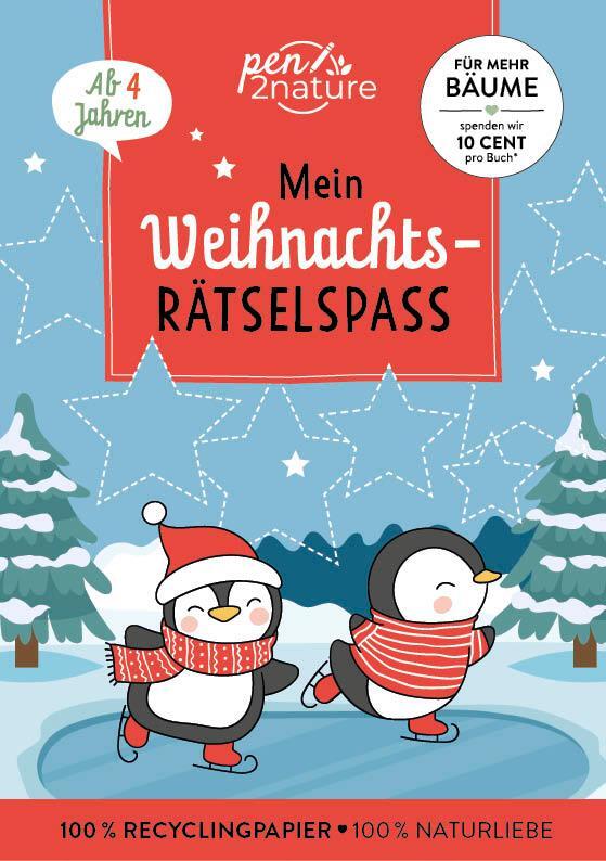 Cover: 9783987641312 | Mein Weihnachts-Rätselspaß | Pen2nature | Taschenbuch | 112 S. | 2024