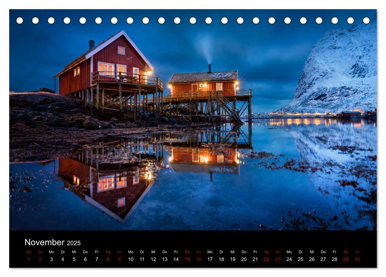 Bild: 9783435396795 | Lofoten - Inseln im Nordmeer (Tischkalender 2025 DIN A5 quer),...