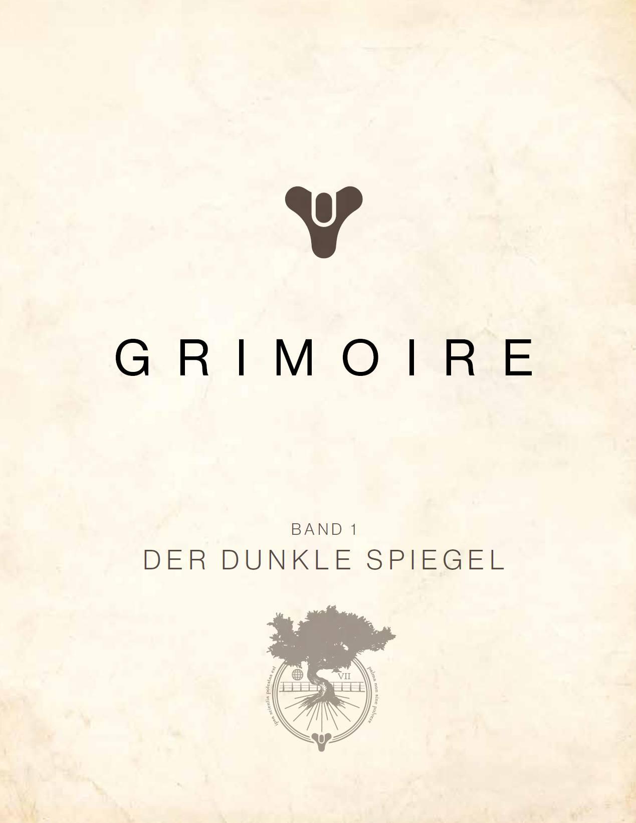 Bild: 9783833238345 | Destiny: Grimoire | Bd. 1: Der dunkle Spiegel | Bungie (u. a.) | Buch