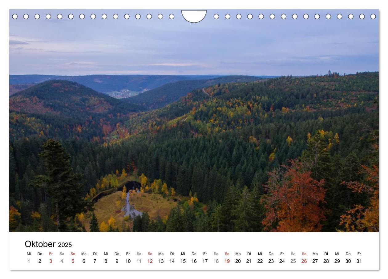 Bild: 9783435580118 | Naturerlebnis Nordschwarzwald (Wandkalender 2025 DIN A4 quer),...