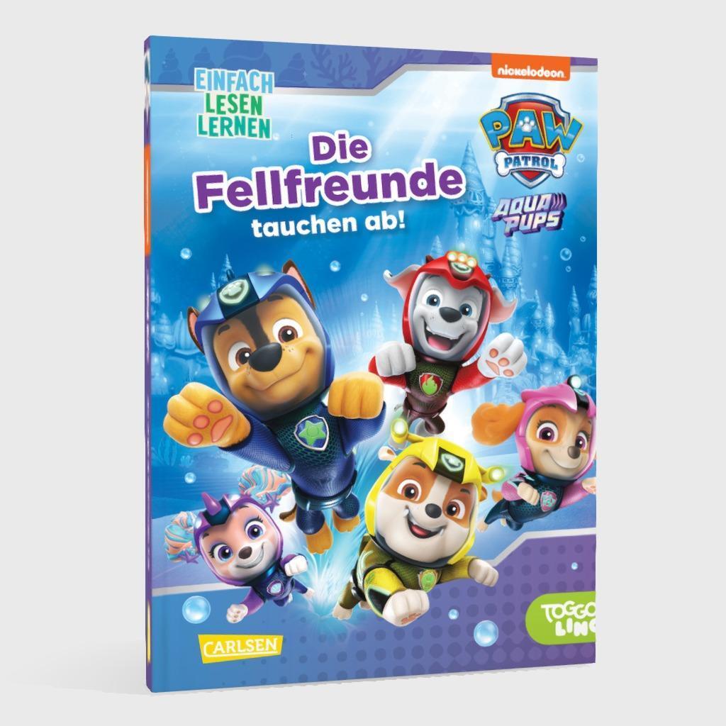 Bild: 9783551691187 | PAW Patrol Aqua Pups: Die Fellfreunde tauchen ab! | Nora de Lon | Buch