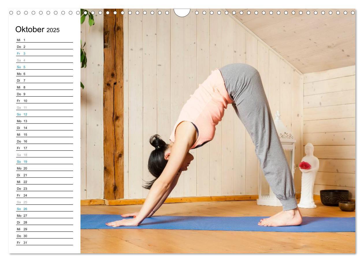 Bild: 9783435561445 | Yoga - ganz einfach zuhause (Wandkalender 2025 DIN A3 quer),...