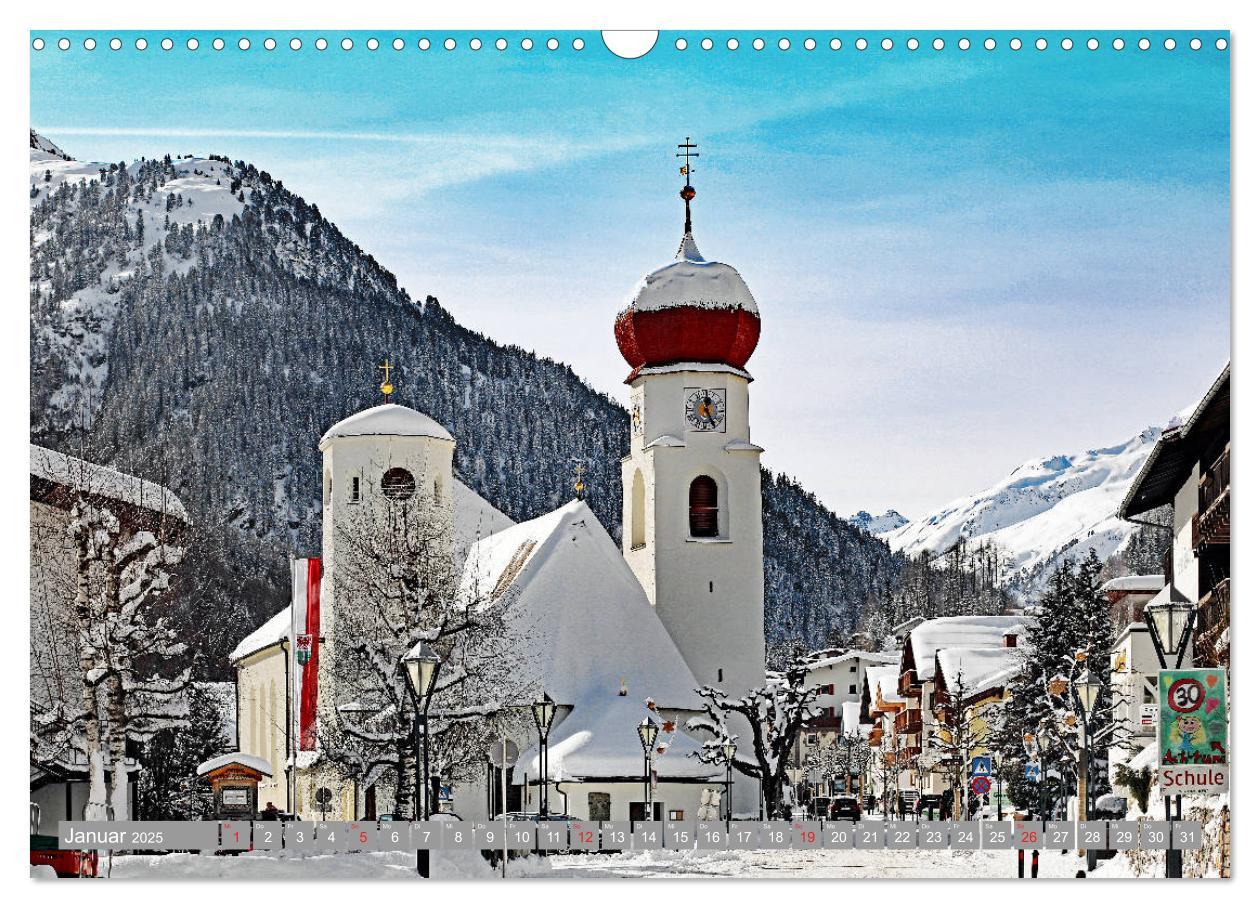 Bild: 9783435160037 | St. Anton am Arlberg (Wandkalender 2025 DIN A3 quer), CALVENDO...