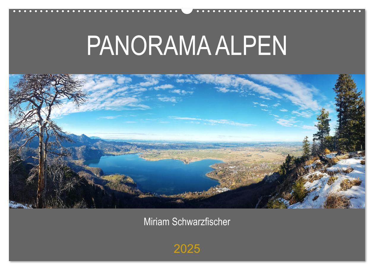 Cover: 9783383993978 | Panorama Alpen (Wandkalender 2025 DIN A2 quer), CALVENDO...