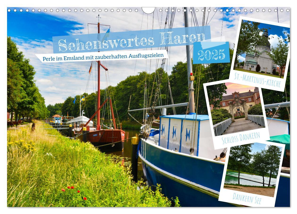 Cover: 9783383960147 | Sehenswertes Haren (Wandkalender 2025 DIN A3 quer), CALVENDO...