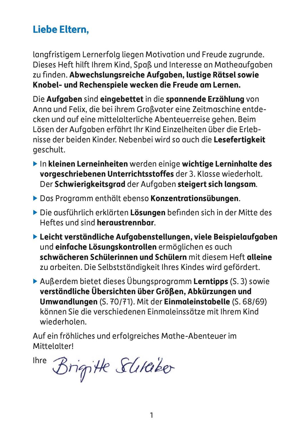 Bild: 9783881006538 | Mathe-Abenteuer: Im Mittelalter - 3. Klasse | Brigitte Hauschka | Buch