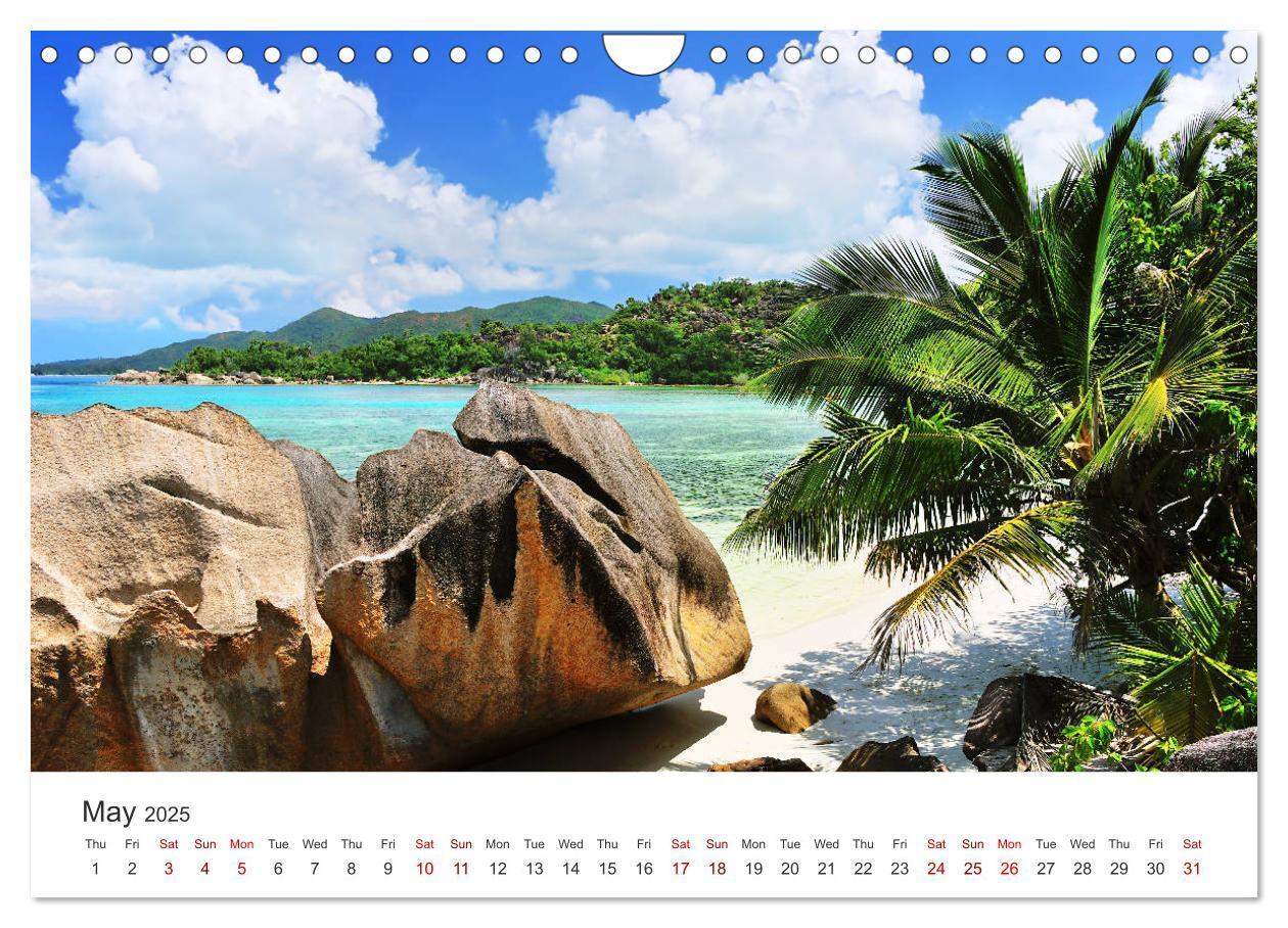 Bild: 9781325949410 | Dreamy Beaches of the Seychelles (Wall Calendar 2025 DIN A4...