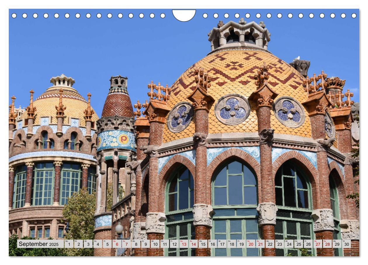 Bild: 9783383931611 | Ein bisschen GAUDI in Barcelona (Wandkalender 2025 DIN A4 quer),...