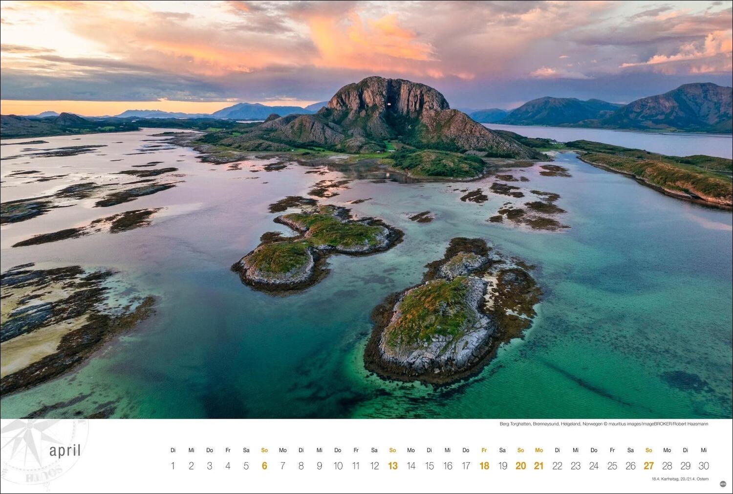 Bild: 9783756404834 | Hurtigruten Globetrotter Kalender 2025 - Von unberührten Fjorden...