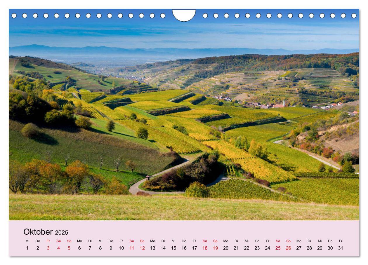 Bild: 9783383794322 | Augenblicke im Kaiserstuhl (Wandkalender 2025 DIN A4 quer),...