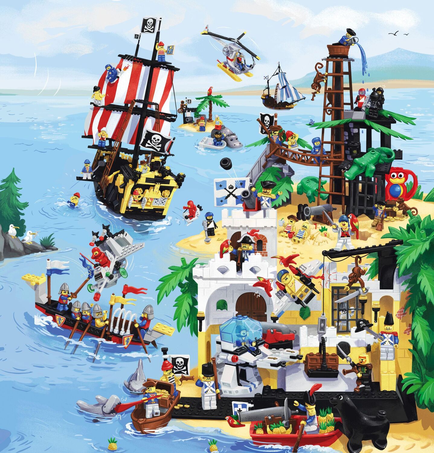 Bild: 9783960806042 | Einfach LEGO® - Wimmelspaß für Groß und Klein | Taschenbuch | 32 S.