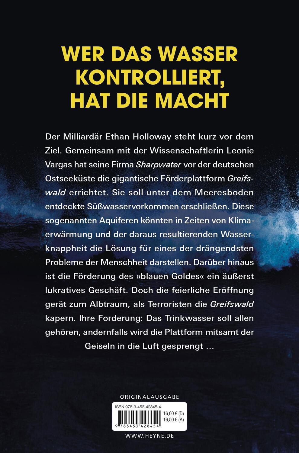 Bild: 9783453428454 | Blaues Gold | Thriller | Uwe Laub | Taschenbuch | 480 S. | Deutsch