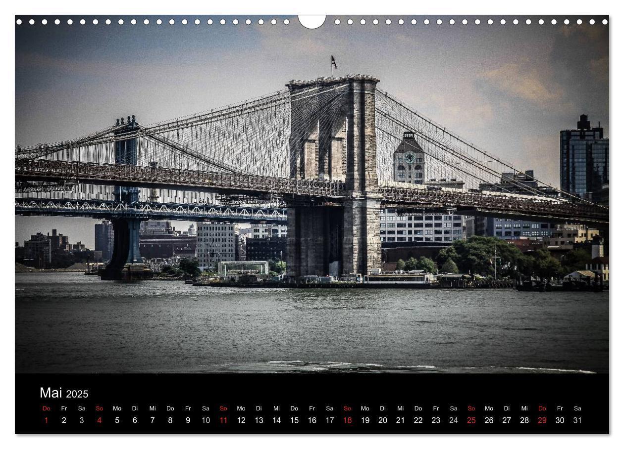 Bild: 9783435795727 | Brooklyn Bridge - New York City (Wandkalender 2025 DIN A3 quer),...