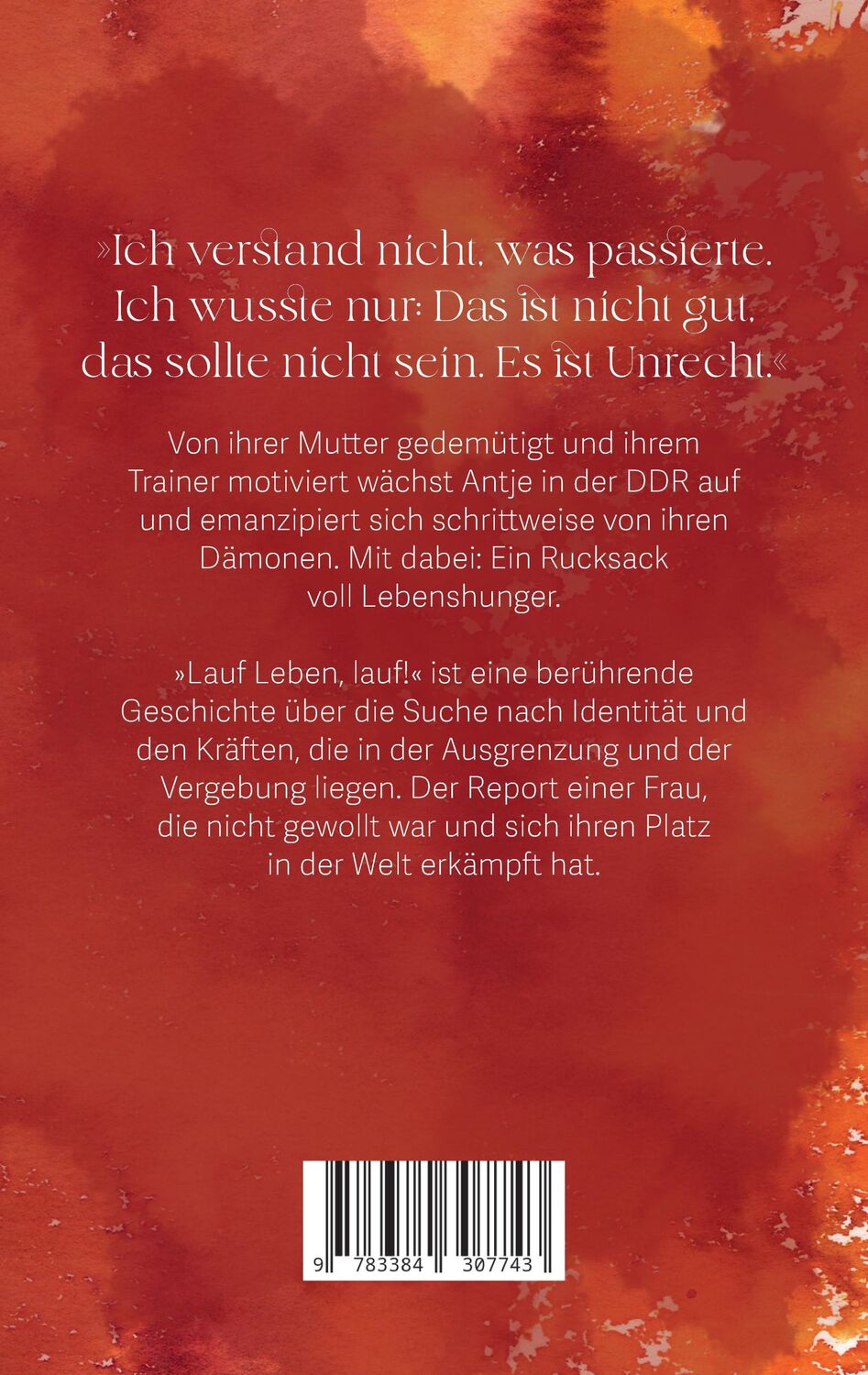 Rückseite: 9783384307743 | Lauf Leben, lauf! | Suna Geiger | Taschenbuch | Paperback | 132 S.