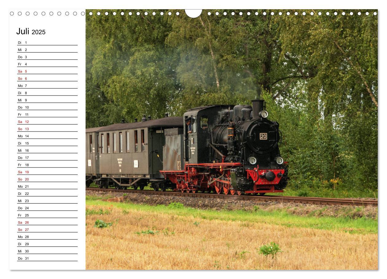 Bild: 9783435217168 | Die Mansfelder Bergwerksbahn (Wandkalender 2025 DIN A3 quer),...