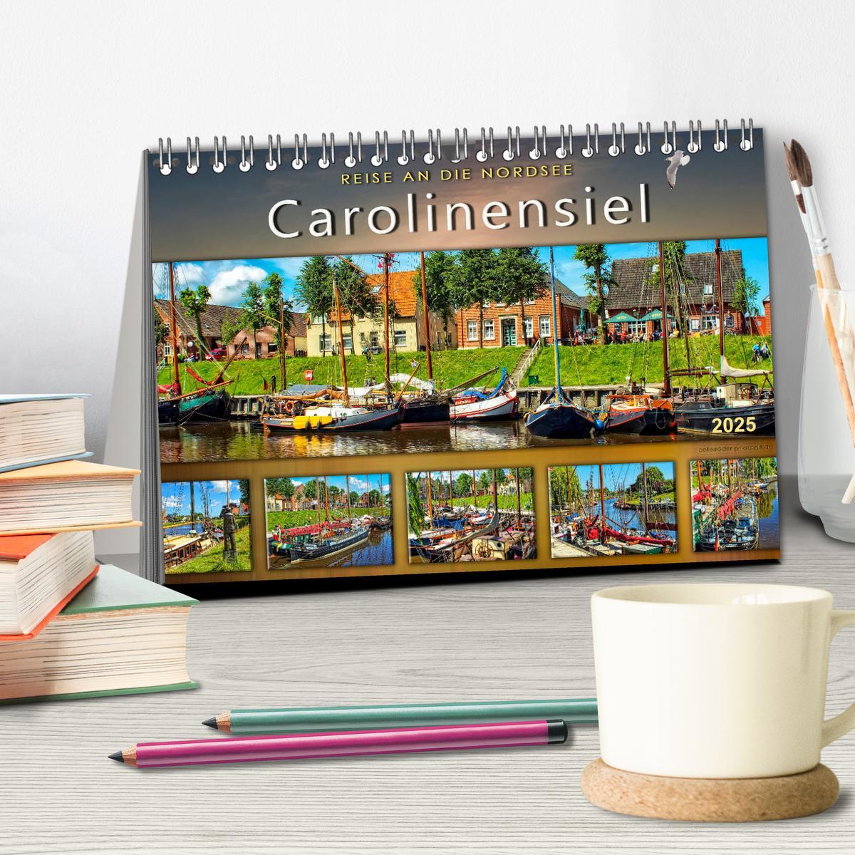 Bild: 9783435435159 | Reise an die Nordsee - Carolinensiel (Tischkalender 2025 DIN A5...