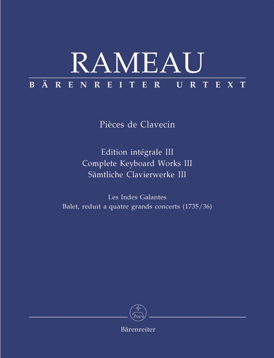 Cover: 9790006525355 | Sämtliche Clavierwerke III | Jean-Philippe Rameau | Taschenbuch | Buch