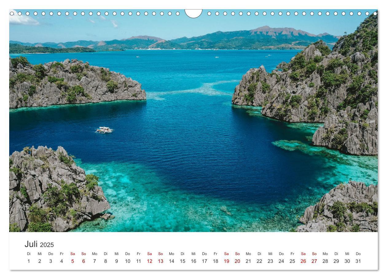 Bild: 9783435006465 | Philippinen - Eine Reise ins Paradies. (Wandkalender 2025 DIN A3...