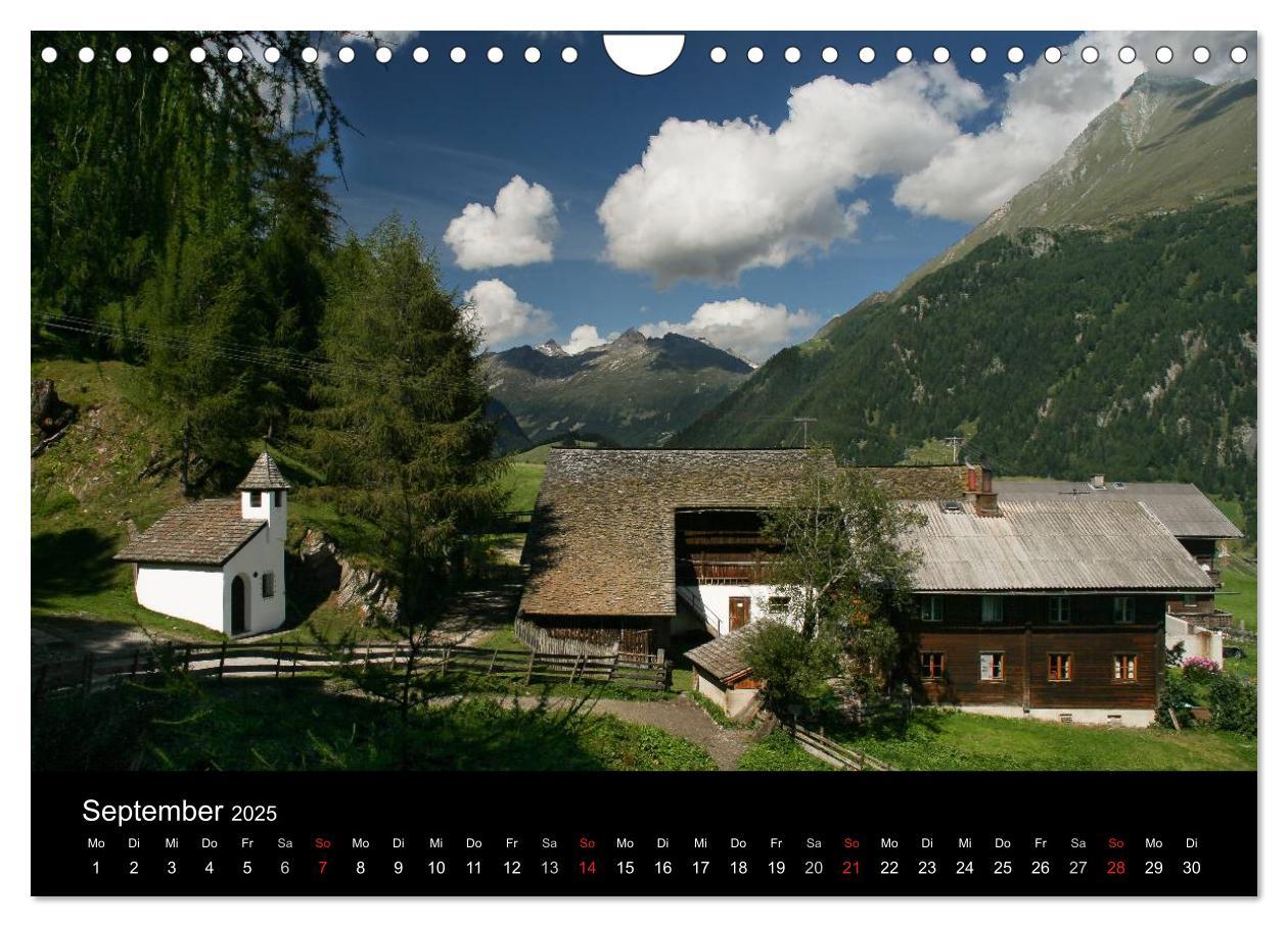 Bild: 9783435762019 | Osttiroler Impressionen (Wandkalender 2025 DIN A4 quer), CALVENDO...