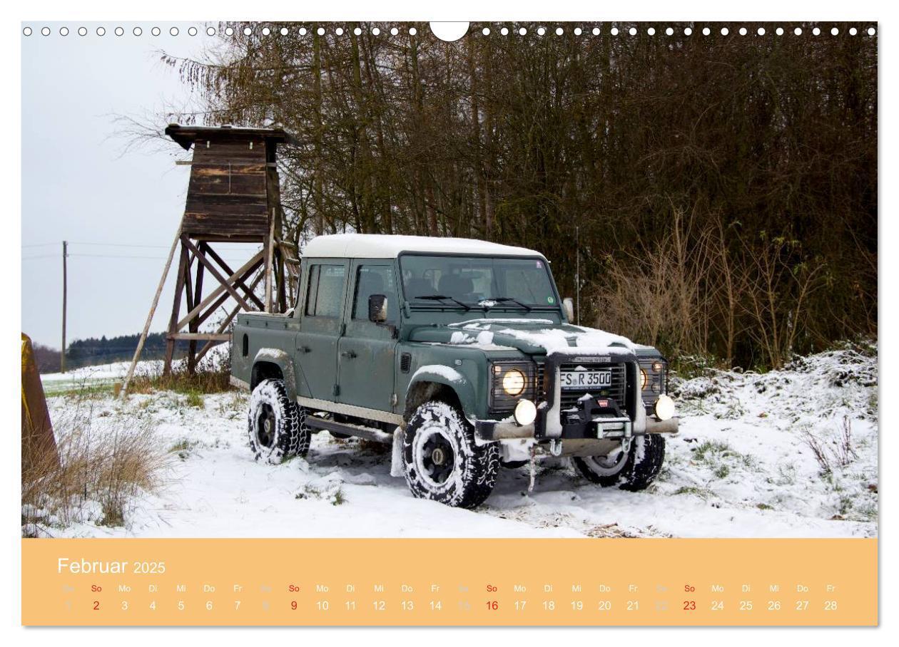 Bild: 9783435505890 | Defender für's Grobe (Wandkalender 2025 DIN A3 quer), CALVENDO...