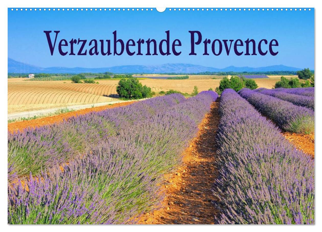 Cover: 9783435625741 | Verzaubernde Provence (Wandkalender 2025 DIN A2 quer), CALVENDO...