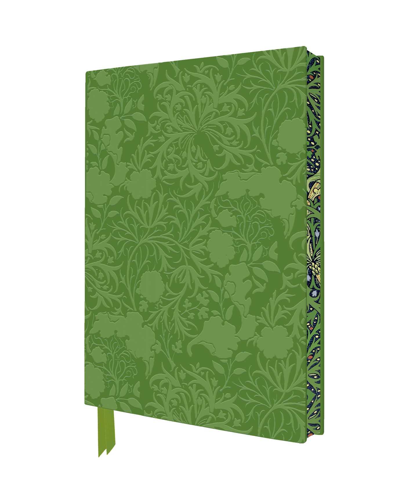 Cover: 9781804176382 | William Morris: Seaweed Artisan Art Notebook (Flame Tree Journals)