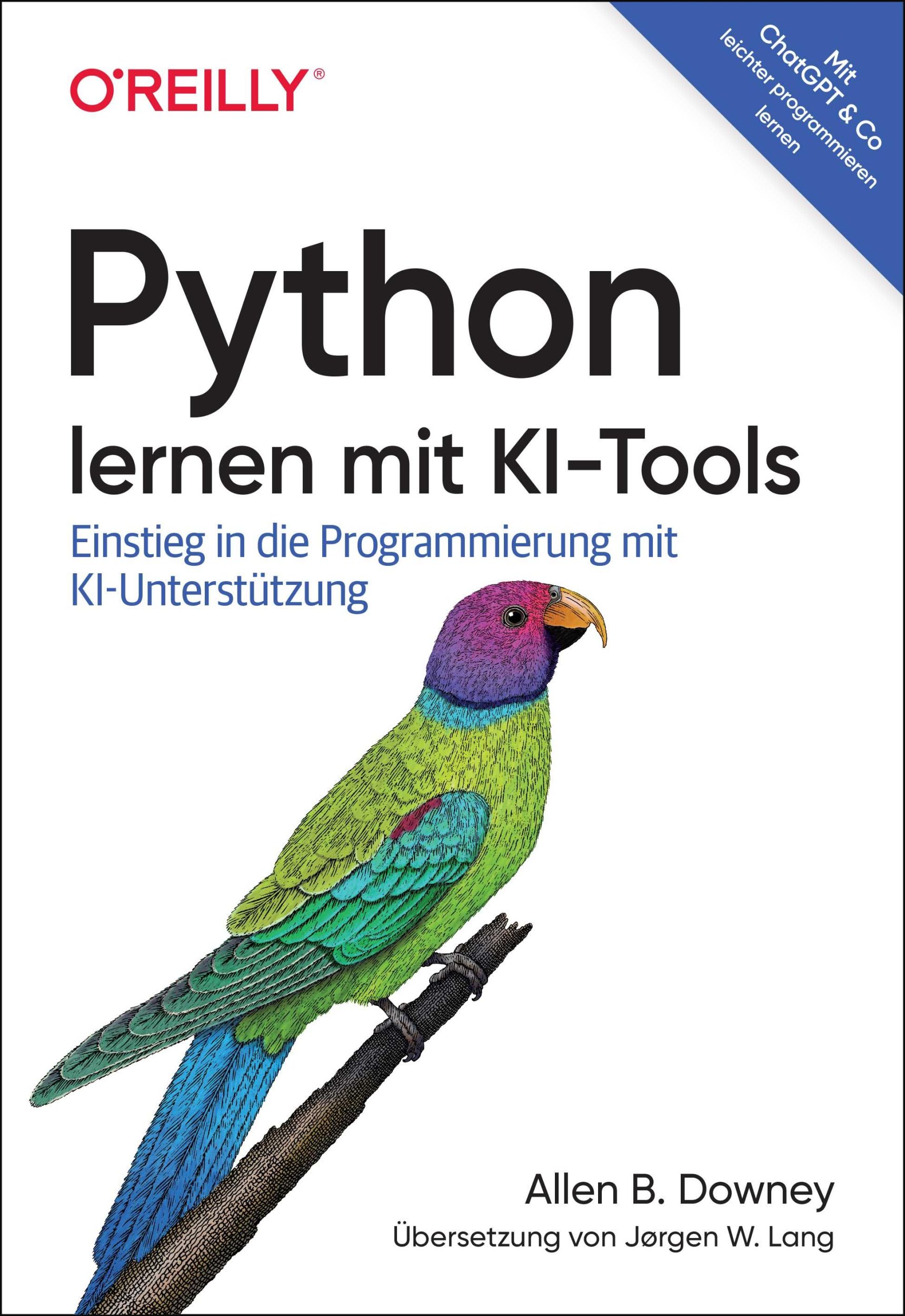 Cover: 9783960092599 | Python lernen mit KI-Tools | Allen B. Downey | Taschenbuch | Animals