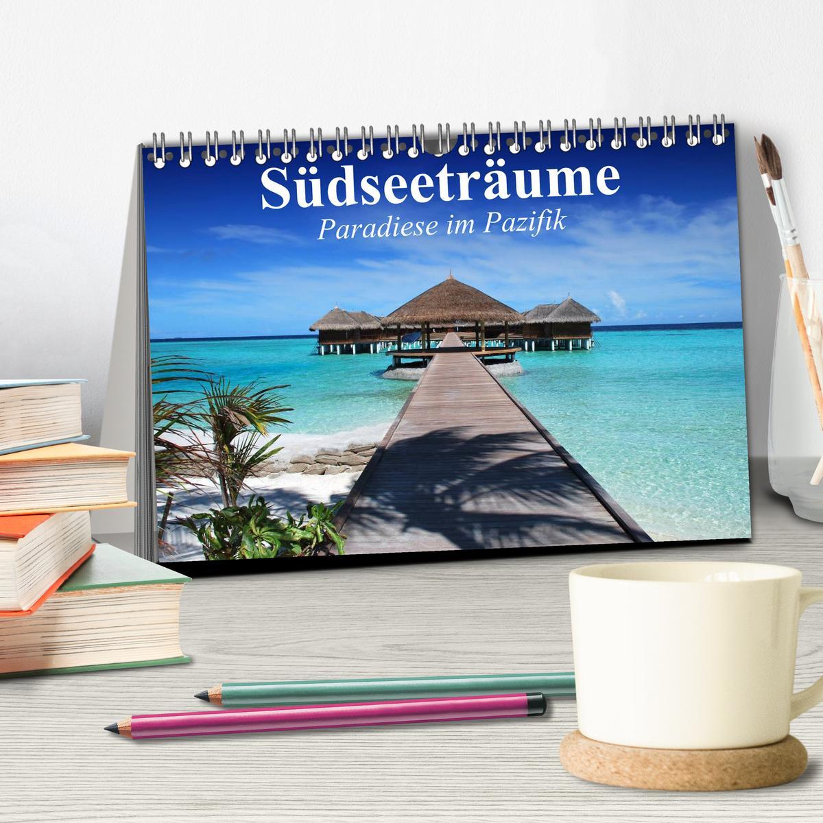 Bild: 9783435622719 | Südseeträume. Paradiese im Pazifik (Tischkalender 2025 DIN A5...