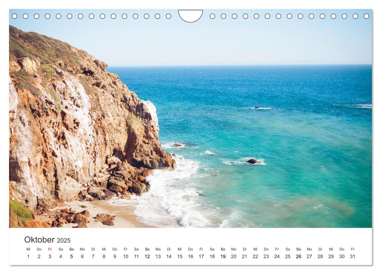 Bild: 9783435009527 | Am Strand von Malibu (Wandkalender 2025 DIN A4 quer), CALVENDO...