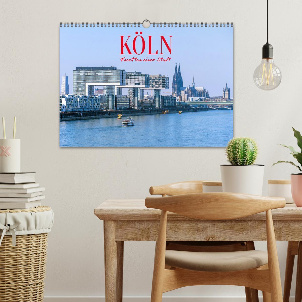 Bild: 9783435208623 | Köln - Facetten einer Stadt (Wandkalender 2025 DIN A3 quer),...