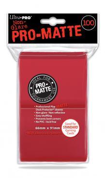 Cover: 74427845162 | Red Pro-Matte Sleeves (100) | Ultra Pro Neu | EAN 74427845162