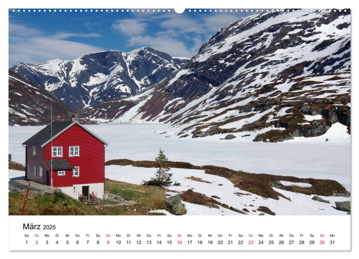 Bild: 9783435655823 | Norwegen 2025 - vom Fjord zum Fjell (Wandkalender 2025 DIN A2...