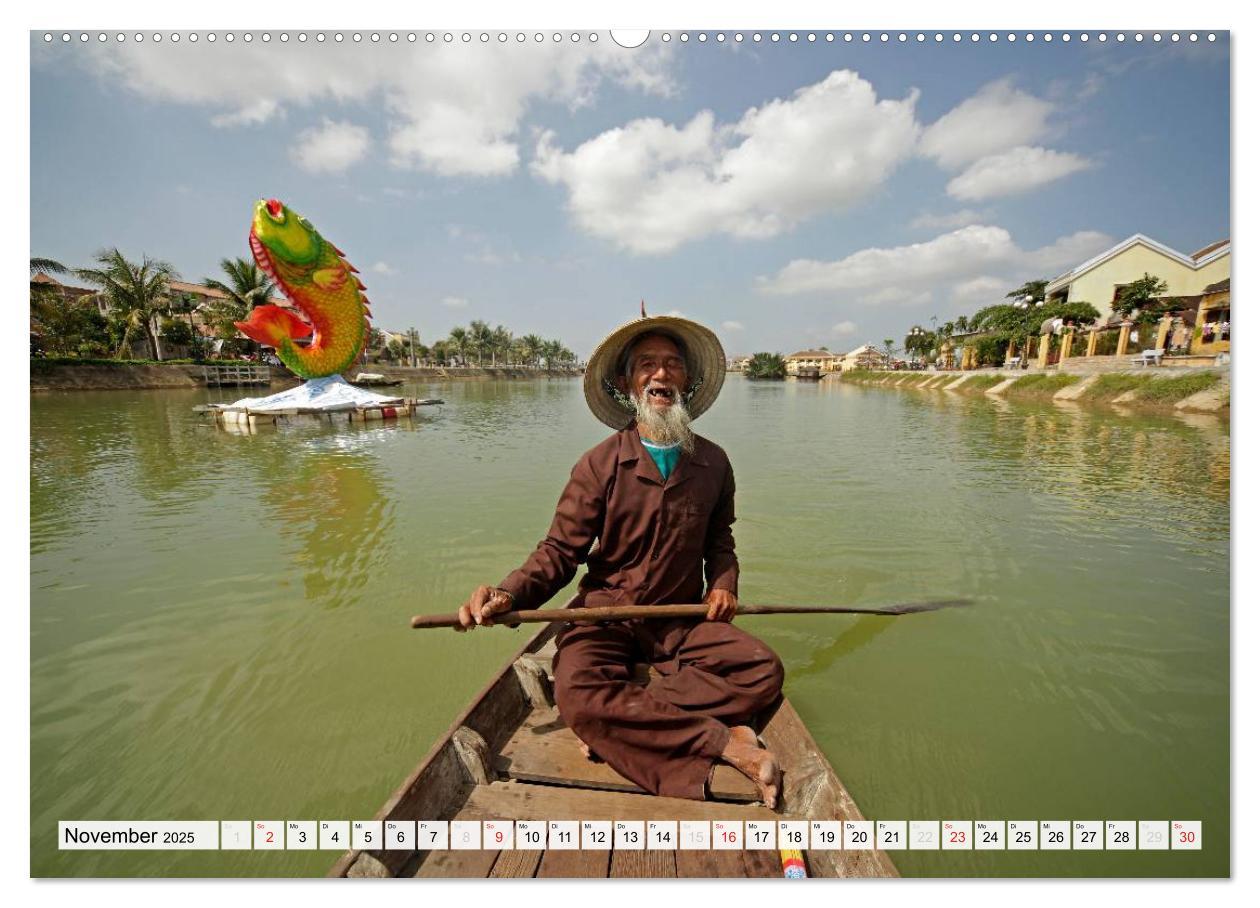 Bild: 9783435785896 | Vietnam (Wandkalender 2025 DIN A2 quer), CALVENDO Monatskalender