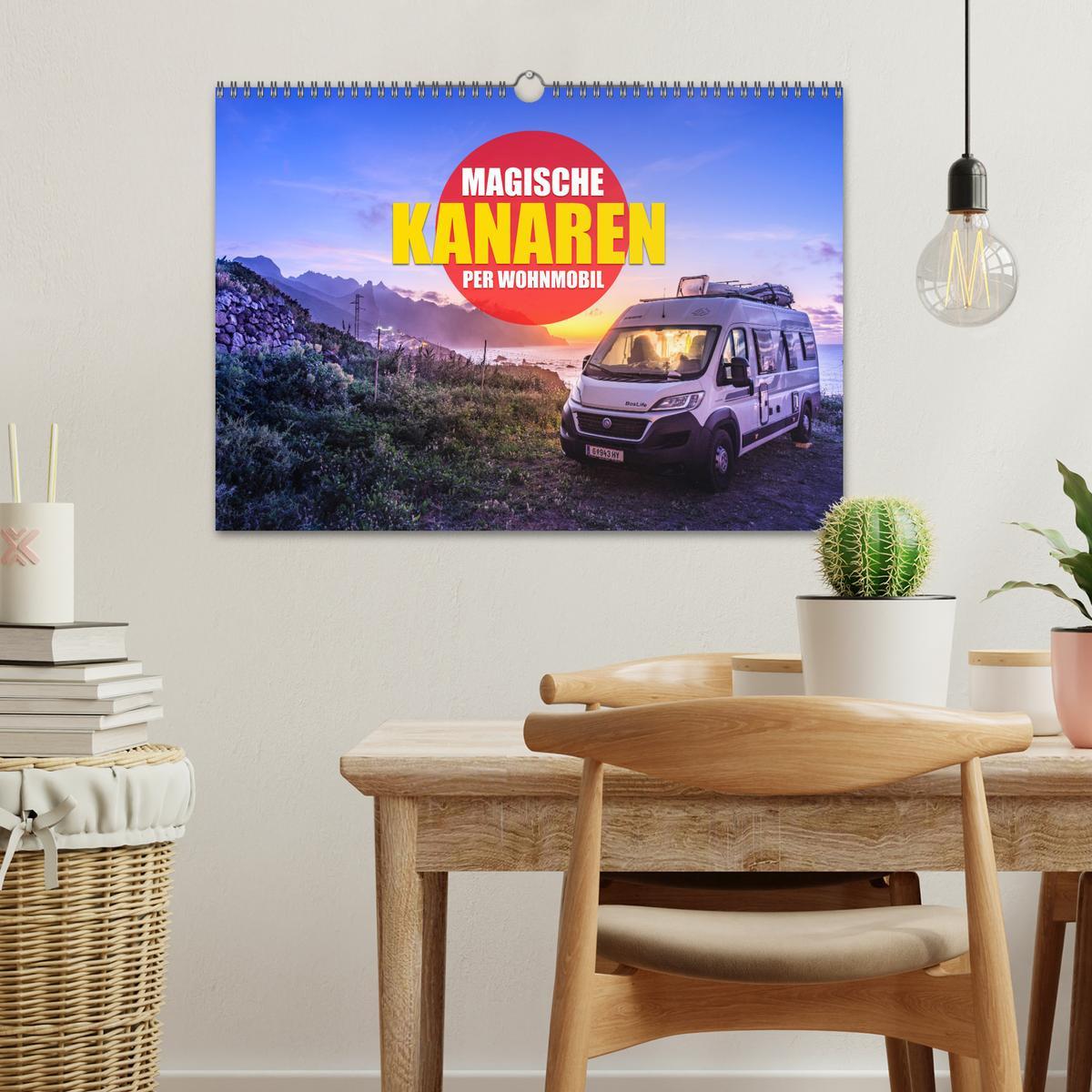 Bild: 9783457222393 | Die KANAREN per WOHNMOBIL (Wandkalender 2025 DIN A3 quer), CALVENDO...