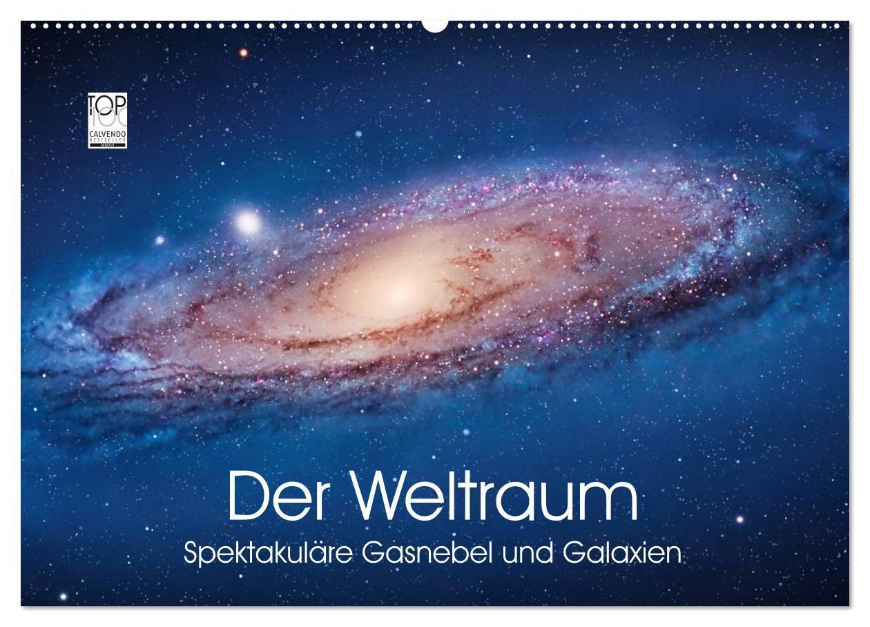 Cover: 9783435485420 | Der Weltraum. Spektakuläre Gasnebel und Galaxien (Wandkalender 2025...