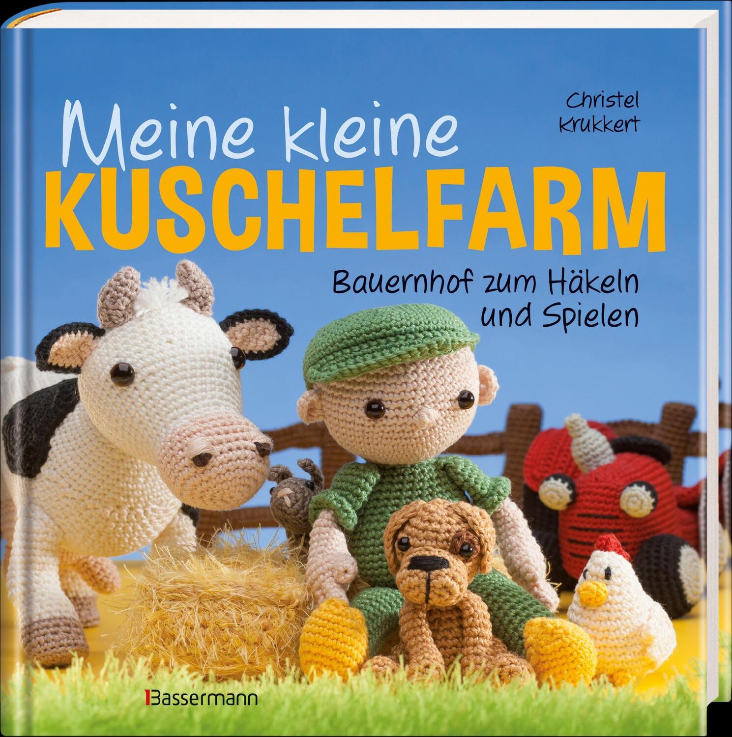 Bild: 9783809436645 | Meine kleine Kuschelfarm | Bauernhof zum Häkeln und Spielen | Krukkert