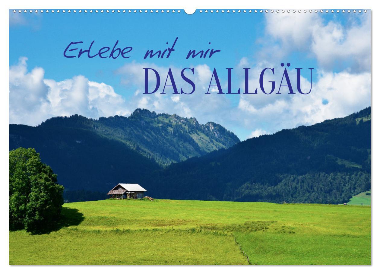 Cover: 9783435041817 | Erlebe mit mir das Allgäu (Wandkalender 2025 DIN A2 quer), CALVENDO...