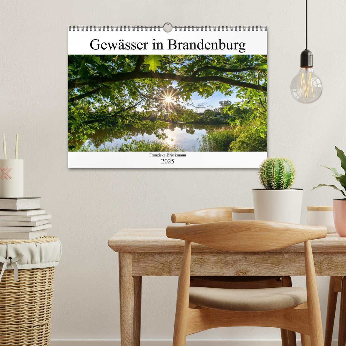 Bild: 9783435226399 | Brandenburgs Gewässer (Wandkalender 2025 DIN A3 quer), CALVENDO...