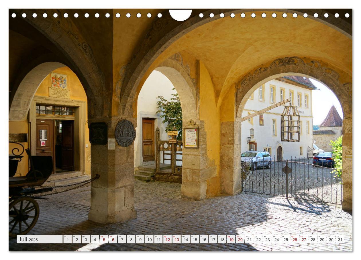 Bild: 9783435010417 | Rothenburg ob der Tauber. Sehenswürdigkeiten. (Wandkalender 2025...