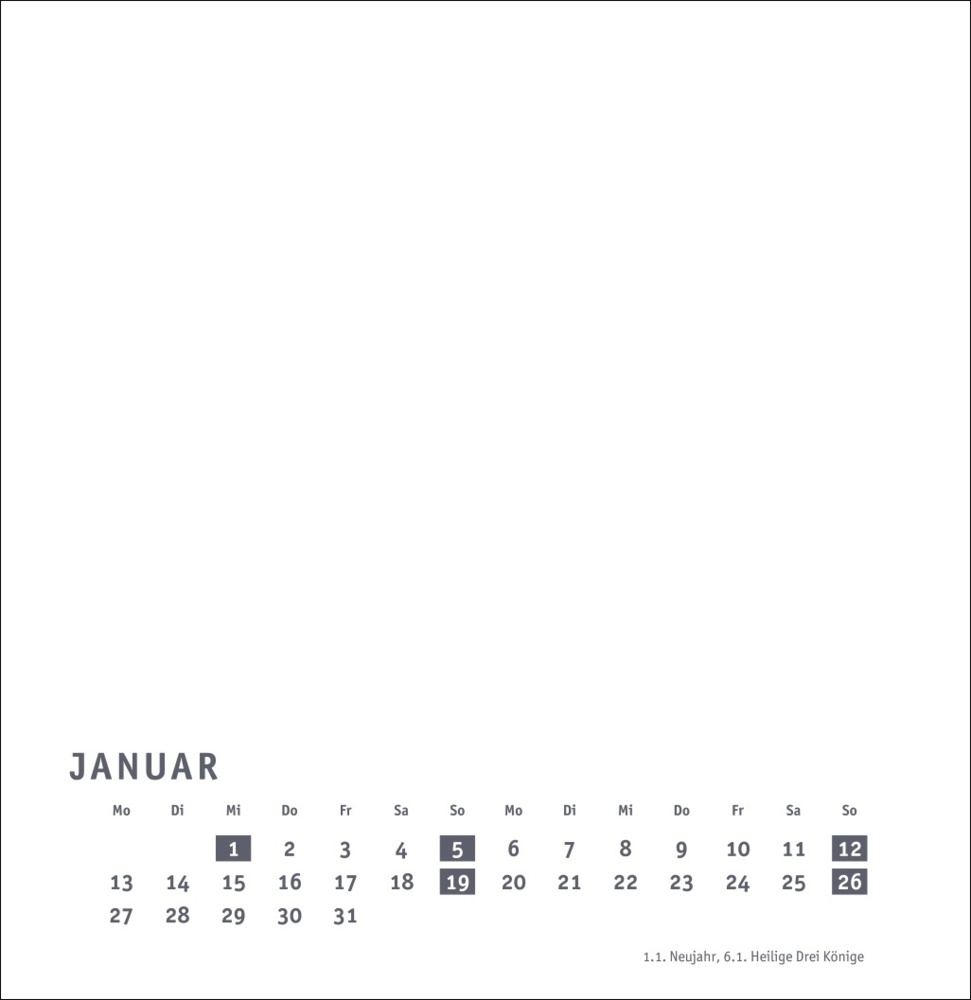 Bild: 9783756407859 | Premium-Bastelkalender weiß groß 2025 | Kalender | Spiralbindung