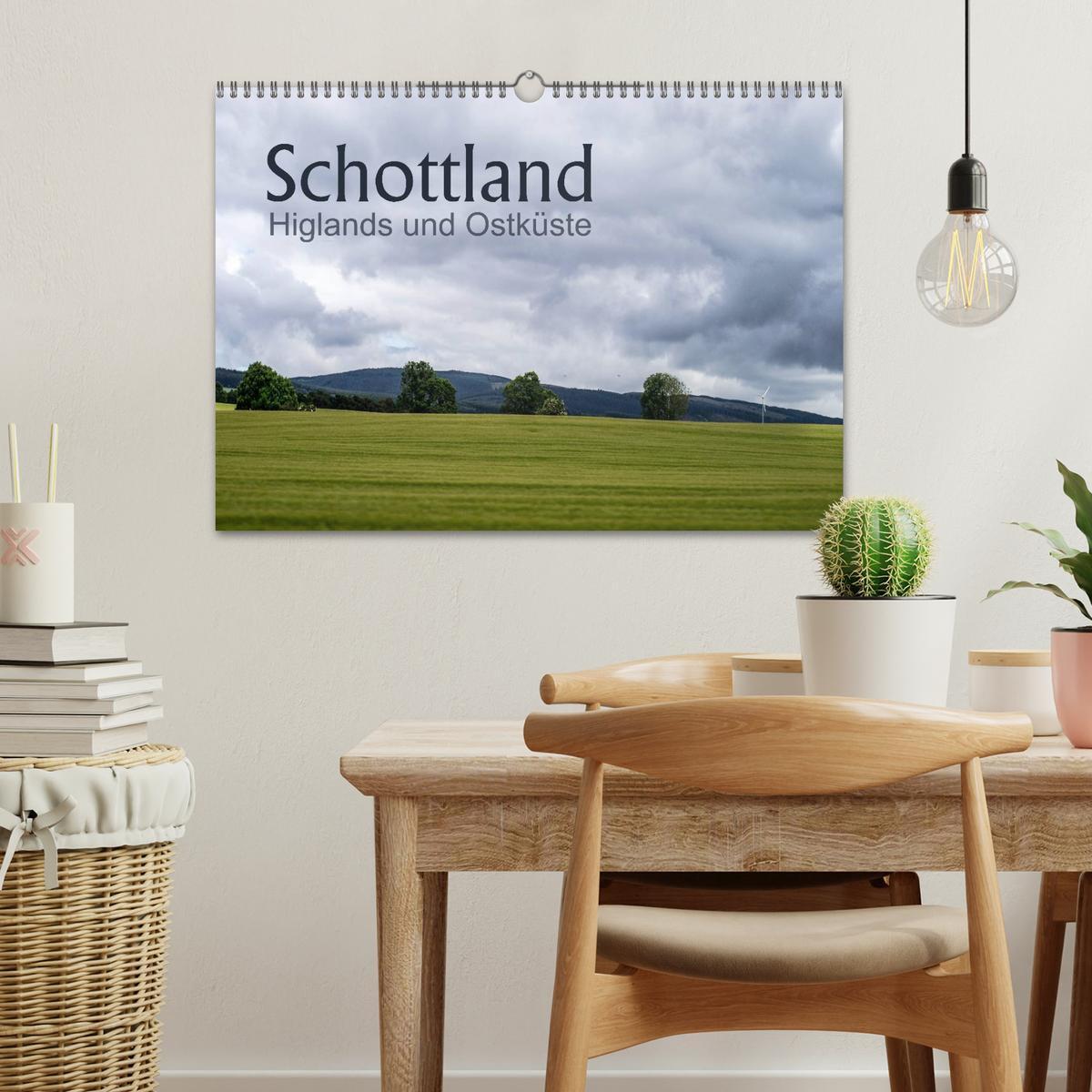 Bild: 9783435690992 | Schottland Highlands und Ostküste (Wandkalender 2025 DIN A3 quer),...